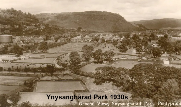 Pontypridd - Ynysangharad Grounds : Image credit Glamorgan Cricket Archives